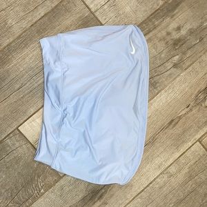 Nike light blue tennis skirt.